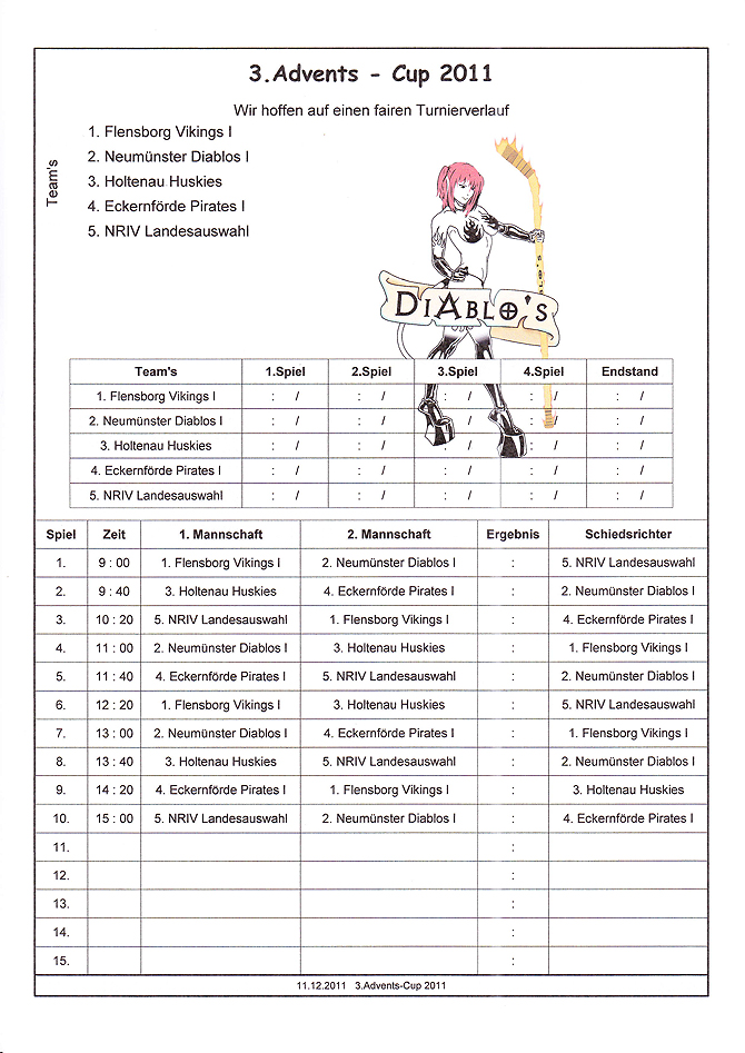 Advents Cup 2010